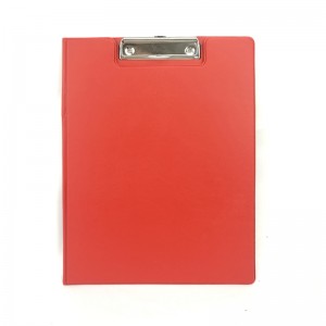 Strong PVC plastic clip board with metal stain-resistant clip assorted colors holds 100 sheets safe for kids