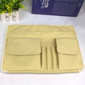 Taşınabilir ofis polyester not defteri çantası padfolio organizatör fonksiyonel bölmeler laptop çantası Çin OEM fabrika