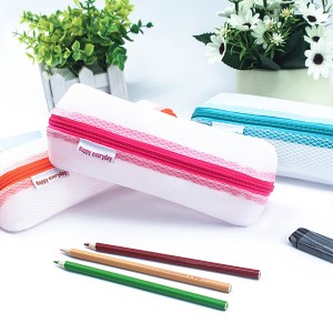 Полупрозрачна чанта за молив Makaron с 6 цвята и голям капацитет я прави чудесен подарък за деца, тийнейджъри и възрастни за ежедневна употреба в училищни офиси
