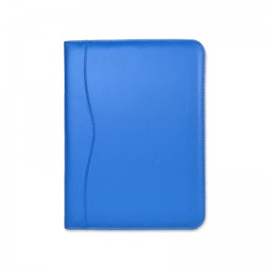 Travel bisnis notebook portofolio folder organizer tas elastis pen loop China OEM pabrik logo adat
