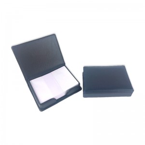 Business office desk sticky notes holder box name cards storage case boxes