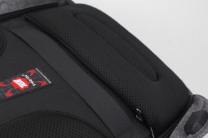 Модный стильный рюкзак для ноутбука из серого полиэстера, книжная сумка, компьютерная сумка с отделениями и двойной двусторонней застежкой-молнией для деловой работы, пригородного колледжа, школы для мужчин и женщин