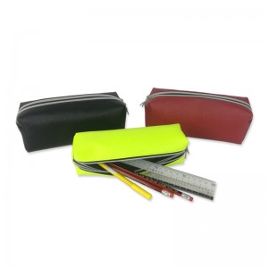 Pencil case bag cosmetic makeup pouch pen storage school box zipper purse China OEM factory