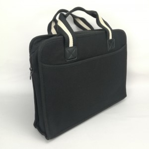 Klassisk bärbar dator poly väska kontor affärsresor portfölj bära på mapp handväska