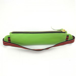 Hot sale mini binder pouch na may elastic band zipper closure pen&pencil solid case China OEM factory
