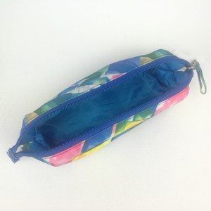 Dumpling shape multi-colors polyester pencil pouch organizer case handbag with zipper closure all-in-one pocket cosmetic bag for all ages for business office school daily use for men women China OEM factory