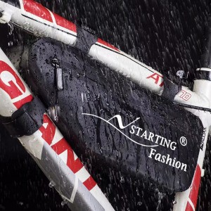 सायकल वॉटरप्रूफ स्टोरेज बॅग सायकलिंग उपकरणे नायलॉन सीमलेस फॅब्रिक कंपोझिट TPU