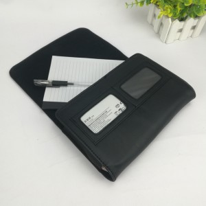 Multifunctional folded thin lightweight classical black ticket holder with card slot compartments for men women