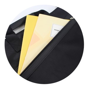 Жеке идентификатор терезесіне арналған ноутбук поли сөмкесі кеңселік іссапарға арналған портфель