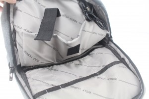 Kancelářský slim fit polyesterový batoh na notebook taška na počítač taška na přenášení madlo s přihrádkami se zapínáním na dvojitý dvoucestný zip pro obchodní práci dojíždějící vysoká škola škola pro muže ženy