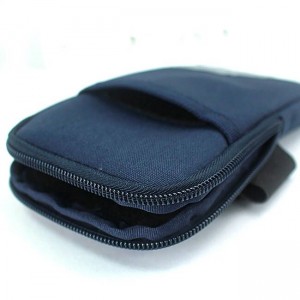 Exercise gym workout casual polyester functional compartments ane elastic arm bandage pocket pouch organiser sports bag