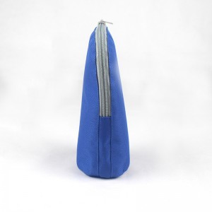 Durable lightweight pencil pouch with side zipper closure large capacity 4 colors available for business office school supplies for all ages China OEM factory supply
