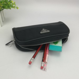 Černé pouzdro na tužky zip pouzdro na psací potřeby taška na zip pouzdro na tužky držák na tužku Čína OEM továrna