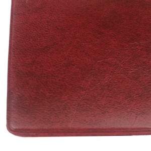 Červené tenké lehké přenosné pouzdro na vizitky taška na vizitky složený organizér přihrádky na karty pro obchodní kancelář pro muže ženy