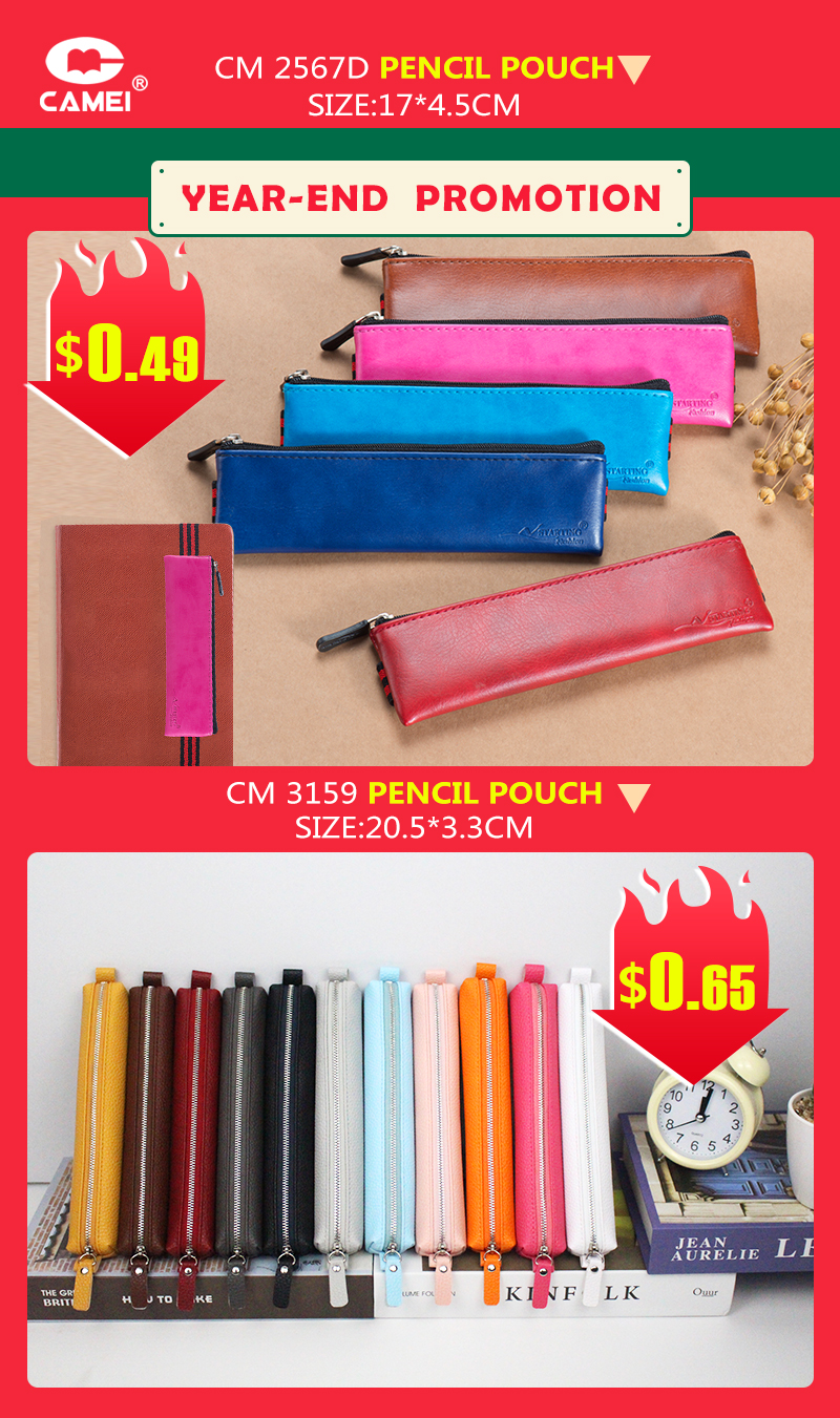 Newly Arrival Pencil Case - Camei year-end seasonal special offers Christmas promotion polyester pencil pouch China OEM manufacture supplies – CAMEI
