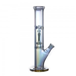 Straight Tube Hookah Smoking Glass Water Pipe