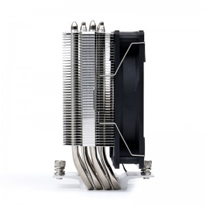 Four High-Performance Nickel-Plated Heat Pipes CPU Cooler