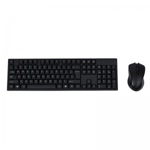 Wf008 Wired Computer Keyboard and Mouse Set with USB