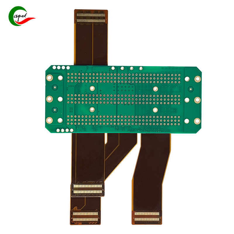 ʻO ka wikiwiki 10 papa Rigid-Flex Circuit Boards Prototype Pcb Manufacturer for Industrial Control
