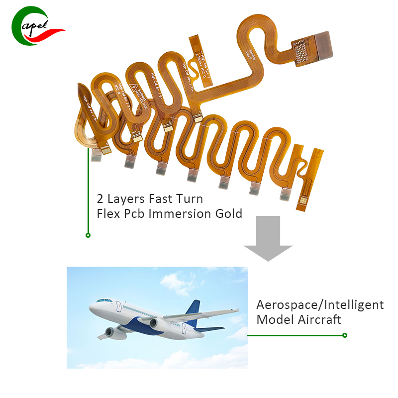 PCB řešení pro vícevrstvé flexibilní obvody v leteckých modelech letadel