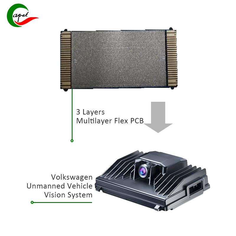 Napagtatanto ng PCB ng security camera ang multi-layer na proteksyon sa seguridad