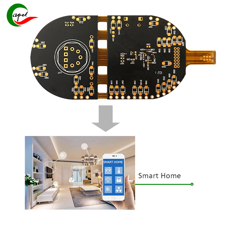 4 Layer Flex PCB With Special Process Solution For Thermostats