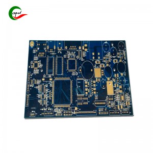 6 Layer HDI PCB FR4 piirilevyt PCB Gold Fin...