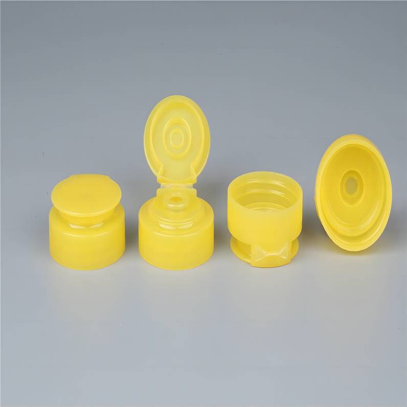 What are the performance characteristics of plastic bottle caps