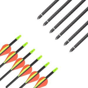 YLMGO 3K Weave 5.20/0.205 Carbon Arrows 33inch