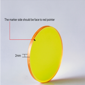 Laser Beam Combiner lens Diameter 20mm 25mm for CO2 Laser Engraving Cutting Machine to Adjust Light Path and Make Laser Visible