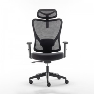 Modern administrative mesh chair ergonomic swivel office chair with headrest