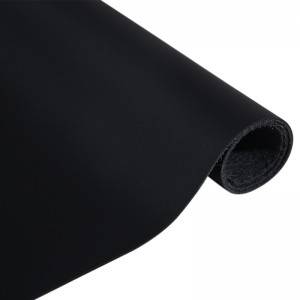 Bottom Price Black PU Material – Microfiber Leather – Bensen