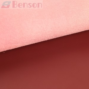 China Supplies Red PU Artificial Leather Auto Decoration