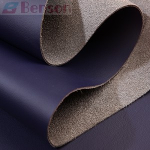 Microfiber Backing Synthetic Artificial Faux PU Leather for car