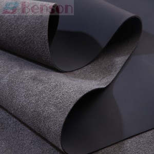 Grey Microfiber Leather for Car Seat Covers