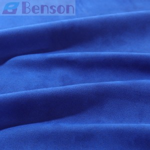 Manufacturer of China Suede Feeling Solvent-Free Microfiber Cashmere for Automotive Interior Clothes Home Textile Bag