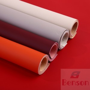 Factory wholesale Polyurethane Vegan Leather – Multi color microfiber leather – Bensen