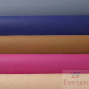 Factory selling Car Floor Mat Roll – Hot selling microfiber leather vegan orange leather interior car – Bensen