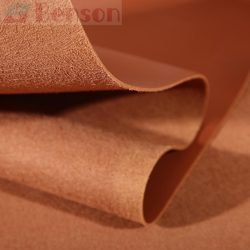 Non-woven Backing Recycled PU Leather Safe no Peel Featured Image