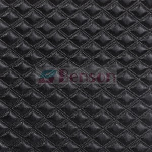 2019 wholesale price Hot Sales Embroidered Automotive Leather Embroidery Quilted Leather for Car Mat and Car Seat Cover and Car Floor Upholstetry