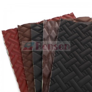 Durable and Protective Diamond Car Mats PVC Leather Materials