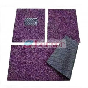 Durable Waterproof PVC Coil Car Mat in Roll with Anti-slip Back