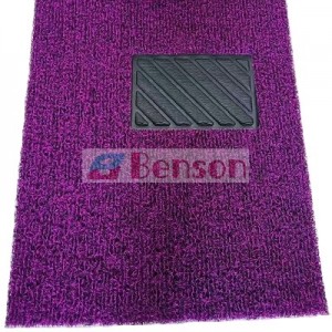 Durable Waterproof PVC Coil Car Mat in Roll with Anti-slip Back