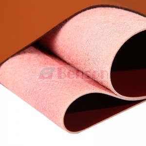 Pure Color Microfiber Synthetic Artificial Faux PU Leather for Car