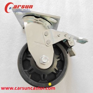 Antistatic Casters 5inch Nylon Conductive Casters with Brakes
