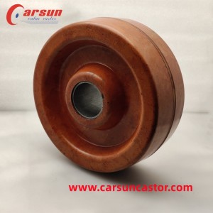CARSUN 8 inch fiberglass super high temperature resin red high temperature 300℃ wheel high heat wheel