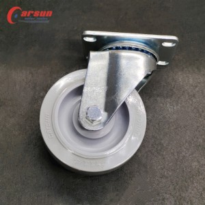 2022 High quality Caster supplier - Medium Caster 4 Inch castors TPR Quiet Swivel Caster Wheel – Carsun