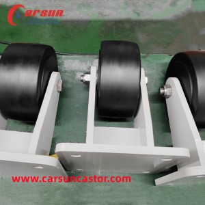 Ultra Heavy Industrial Casters 8 Inch MC Casting Nylon Fixed Casters