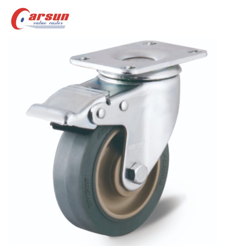Special antibacterial caSterS for duSt-free workShop trolley caSterS for food factory (2)