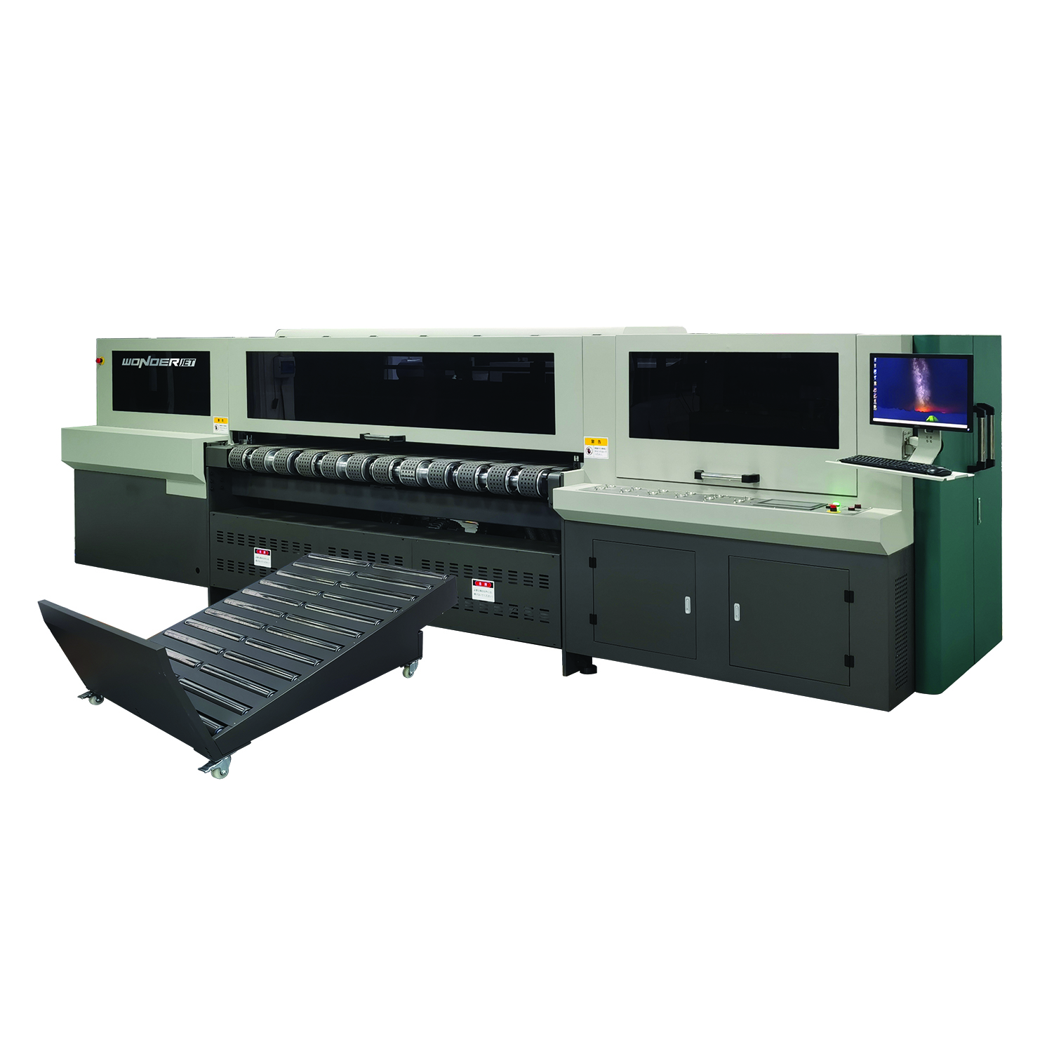 WDUV250-12A+ large format shiny color digital Printing Machine fit Small Quantity Orders with UV ink Featured Image